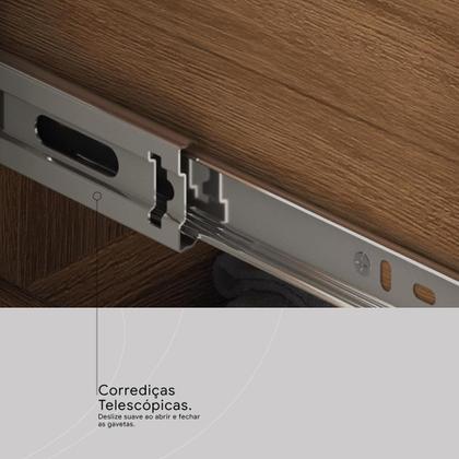 Imagem de Armário multiuso Sapateira 2 Portas Com espelho e 1 Gaveta Austin