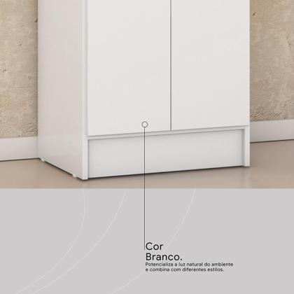 Imagem de Armário multiuso Sapateira 2 Portas Viena