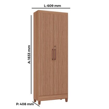 Imagem de Armário Multiuso Tuboarte New 100% 2 portas com Chave e kit de pés