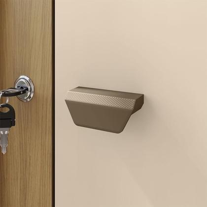 Imagem de Armário Multiuso Versatile 2 Portas com Chave Carvalho Americano Off White - Incorplac