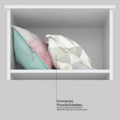 Imagem de Armário Multiuso Viena Sapeteira 2 Portas Branco - Demóbile