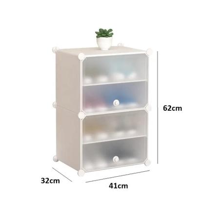 Imagem de Armario Organizador Modular Sapateira Guarda Roupas Brinquedos Multifuncional Desmontavel 4