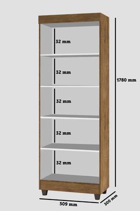 Imagem de Armário Organizador Multiuso Lumina Sapateira Jequitibá J&a