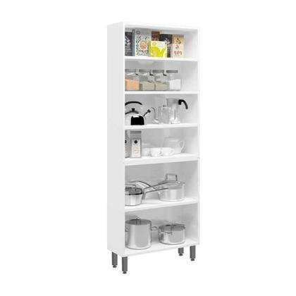 Imagem de Armário Paneleiro de Aço 6 Portas 2 Vidros Colors Bertolini