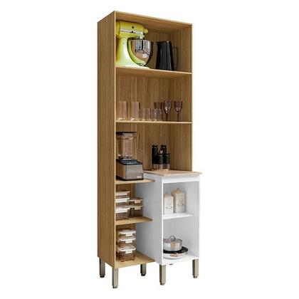 Imagem de Armário Paneleiro Duplo Art 6009 Freijó Ártico Riscatto - Kits Paraná