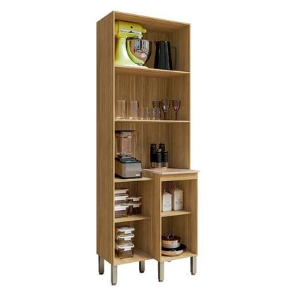 Imagem de Armário Paneleiro Duplo Art 6009 Freijó Vanilla Riscatto - Kits Paraná