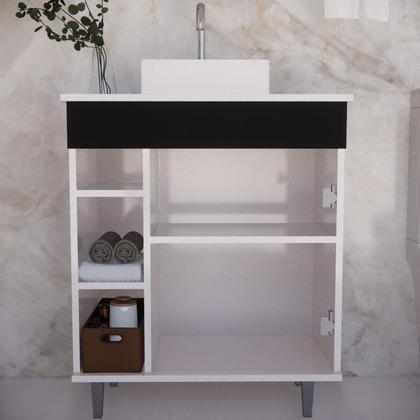 Imagem de Armário para Banheiro com Espelheira e Cuba Itália