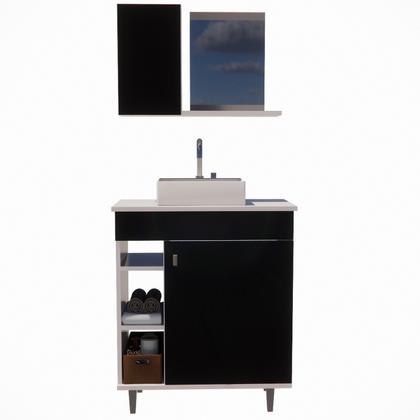 Imagem de Armário para Banheiro com Espelheira e Cuba Itália