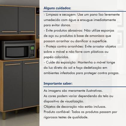 Imagem de Armário para Cozinha 13 Portas 2 Gavetas Agata