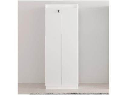 Imagem de Armário para Escritório Alto 2 Portas com Chave Me4151 Branco - Tecno Mobili