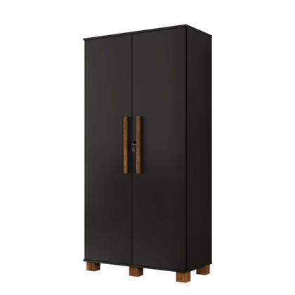 Imagem de Armário para Escritório Multiuso 2 Portas com Chave 100% MDF Dacar