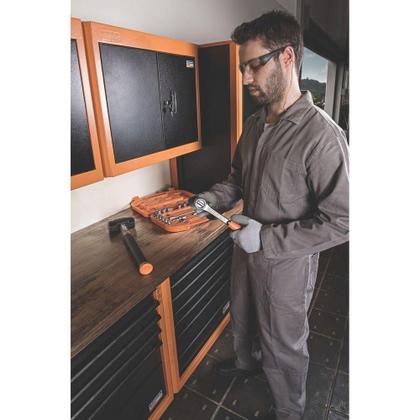 Imagem de Armário Para Ferramentas Com 1 Porta E Visor Tramontina Pro Laranja Tramontina