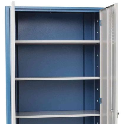 Imagem de Armário para Ferramentas com 4 Prateleiras 185 x 90 x 37 CM AM-71 MARCON