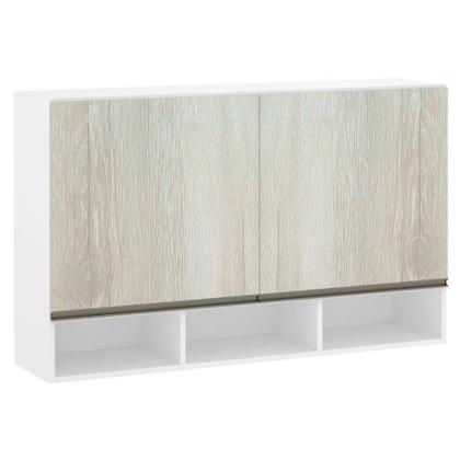 Imagem de Armário Perola 120 cm 2 Portas com Nicho Luciane