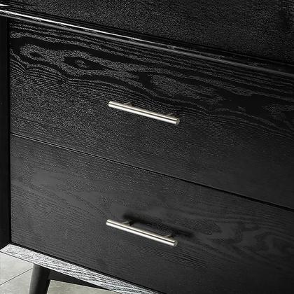 Imagem de Armário Pulls JOY DECOR de 5 polegadas em aço inoxidável de níquel escovado, pacote com 30