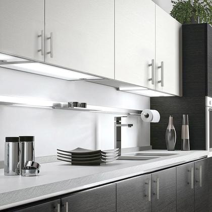 Imagem de Armário Pulls JOY DECOR de 5 polegadas em aço inoxidável de níquel escovado, pacote com 30