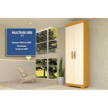 Imagem de Armário Sapateira Quarto Iris c/ 2 Portas c/ Chave Cinamomo - ACP