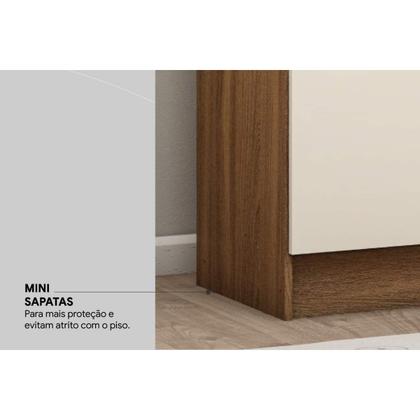 Imagem de Armário Sapateira Quarto Viena c/ 2 Portas Cafe Touch - Demóbile