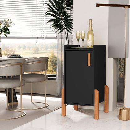 Imagem de Armário Suporte para Bebedouro Poseidon com Pés de Madeira