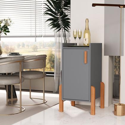 Imagem de Armário Suporte para Bebedouro Poseidon com Pés de Madeira