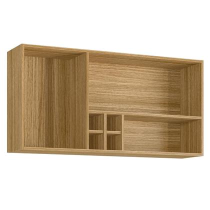 Imagem de Armário Suspenso 1 Prateleira e 3 Portas San Freijó Gris