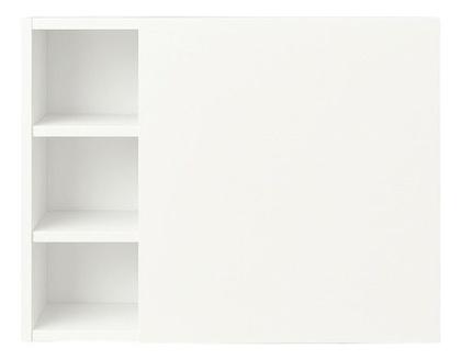 Imagem de Armário Suspenso Banheiro Sala Quarto Cozinha MDF Branco Montado 60cm Multiuso Aéreo 1 Porta