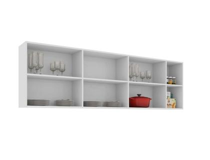 Imagem de Armario Suspenso para Cozinha 7 Portas Branco Bangladesh Brienza Movelaria