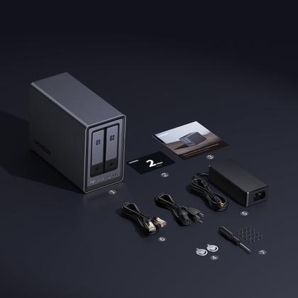 Armazenamento conectado à rede (NAS) UGREEN NaSync DXP2800