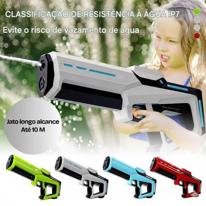 Imagem de Arminha de água Elétrico de Alta Pressão arma de Brinquedo para Criança pistola infantil Brinquedos com Água