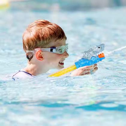 Imagem de Arminha de Água Super Tubarão para Praia Piscina Infantil