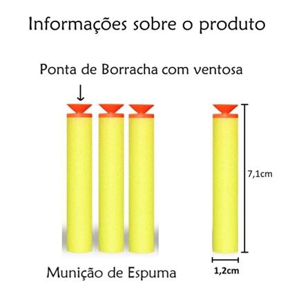 Imagem de Arminha de Brinquedo Lança dardos de Ventosa com pressão