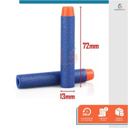 Imagem de Arminha de Brinquedo tipo Nerf Lançador de Dardos Infantil Criança Alta Precisão 12 Dardos 4 Alvos Hero Azul
