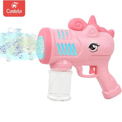 Imagem de Arminha Máquina Lançadora De Bolhas Unicórnio Rosa - Castela