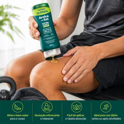 Imagem de Arnica Gel Massageador Extra Forte Dr Mais 200g Nutriex