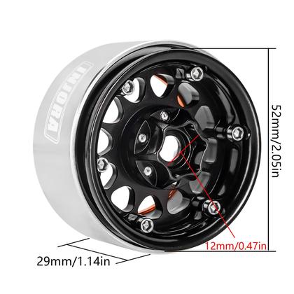 Imagem de Aro de roda INJORA 1.9 Beadlock Deep Dish - 10,4 mm Offset, 4 unidades