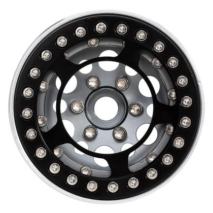 Imagem de Aro de roda RC INJORA 1.9 Beadlock para carro de esteira 1/10 (4 unidades)