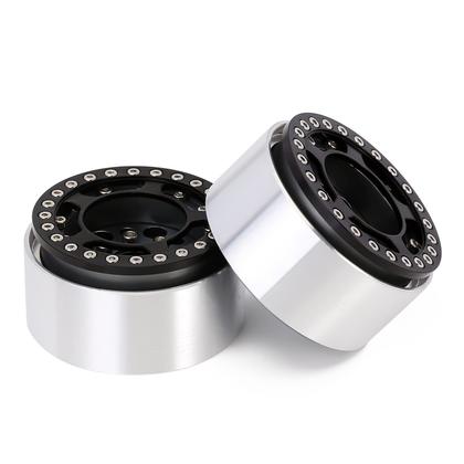 Imagem de Aro de roda RC INJORA 1.9 Beadlock para carro de esteira 1/10 (4 unidades)