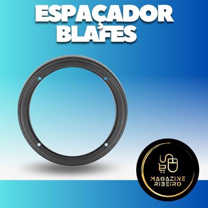 Imagem de Aro Espaçador 6 Polegadas Blafes P/ Caixa de Som Automotivo Carro Universal 2 Par
