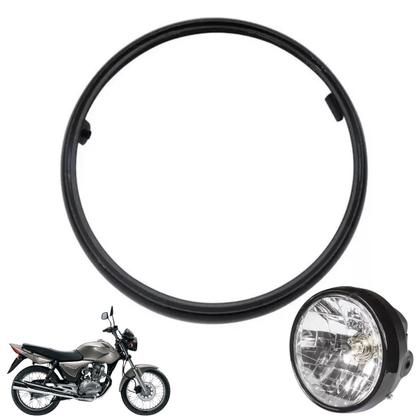 Imagem de Aro Farol Honda Moto Titan Fan 150 Titan Fan 125 Até 2013 Material Ferro