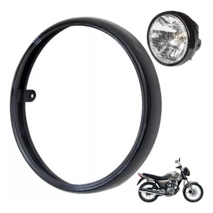 Imagem de Aro Farol Honda Titan Fan 150 Titan Fan 125 Até 2013 Material Ferro forte