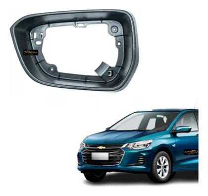 Imagem de Aro Moldura Retrovisor Onix Plus Original