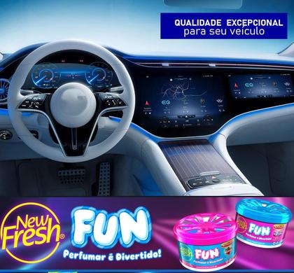 Imagem de Aromatizador Ambiente e Carro New Fresh Gel Fun Tutti Fruti
