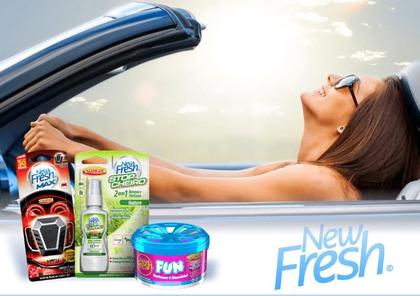 Imagem de Aromatizador Ambiente e Carro New Fresh Gel Fun Tutti Fruti