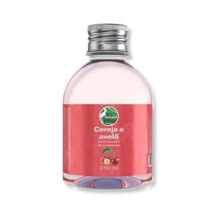 Imagem de Aromatizador Ambientes Pantanal Aromas Cereja e Avelã 270ml Aroma Fragrância Perfumar Difusores