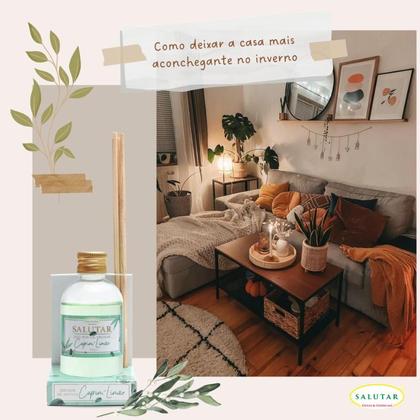 Imagem de Aromatizador de Ambiente 165ml, Difusor de Aromas com 5 varetas Salutar