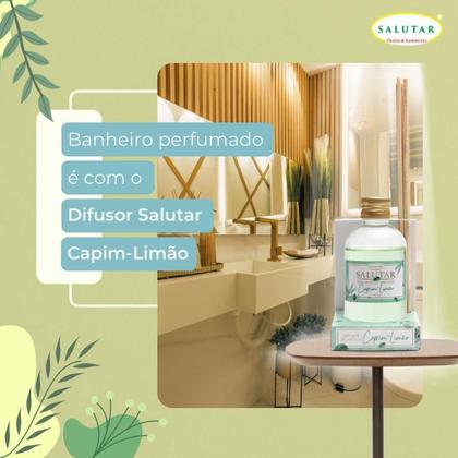 Imagem de Aromatizador de Ambiente 165ml, Difusor de Aromas com 5 varetas Salutar