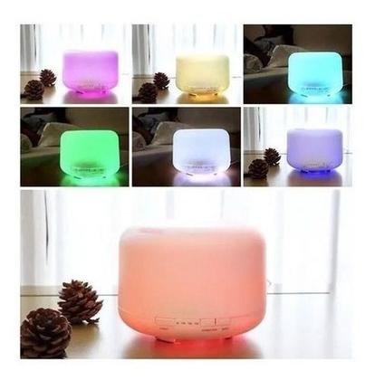 Imagem de Aromatizador Difusor Aromas Elétrico Usb Led 7 Cores 300ml