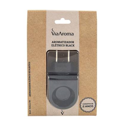 Imagem de Aromatizador Difusor De Aromas Elétrico Via Aroma - Black