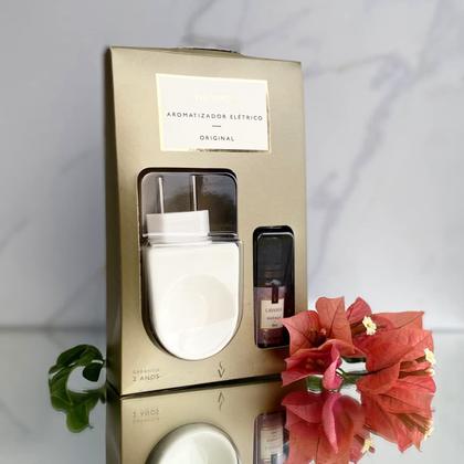 Imagem de Aromatizador Elétrico Porcelana + Essência Lavanda Via Aroma