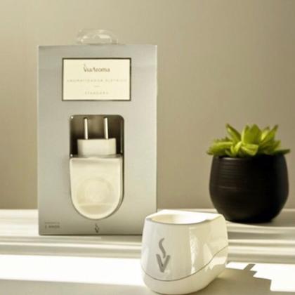 Imagem de Aromatizador Elétrico Via Aroma Standard Difusor de Essências para Ambientes  Bivolt  Alta Durabilidade